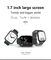 1.7인치 터치 스크린 IP68 방수 Smartwatch 피트니스 트래커 Qianrun